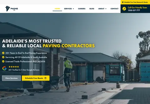 Paving SA website